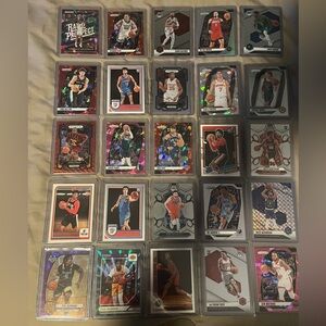 Assorted NBA Basketball Trading Cards! 25 Top Players From The Last 5 Years